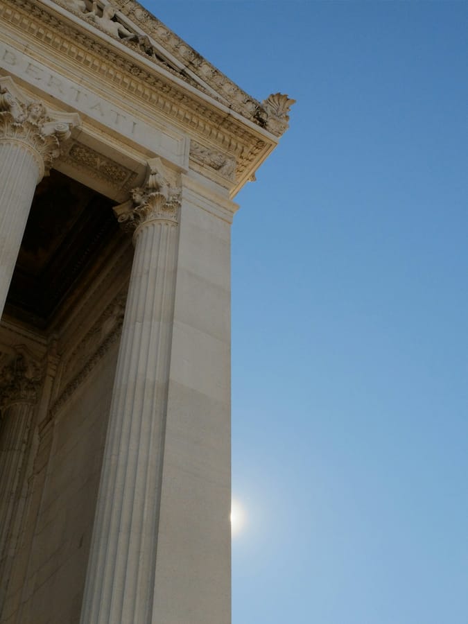 Façade d’un bâtiment classique